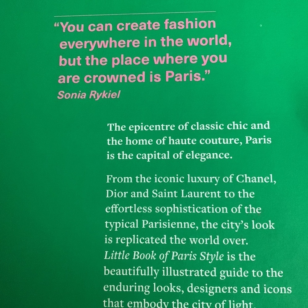 The little book of PARIS style by aloud guinut new condition - Picture 5 of 7